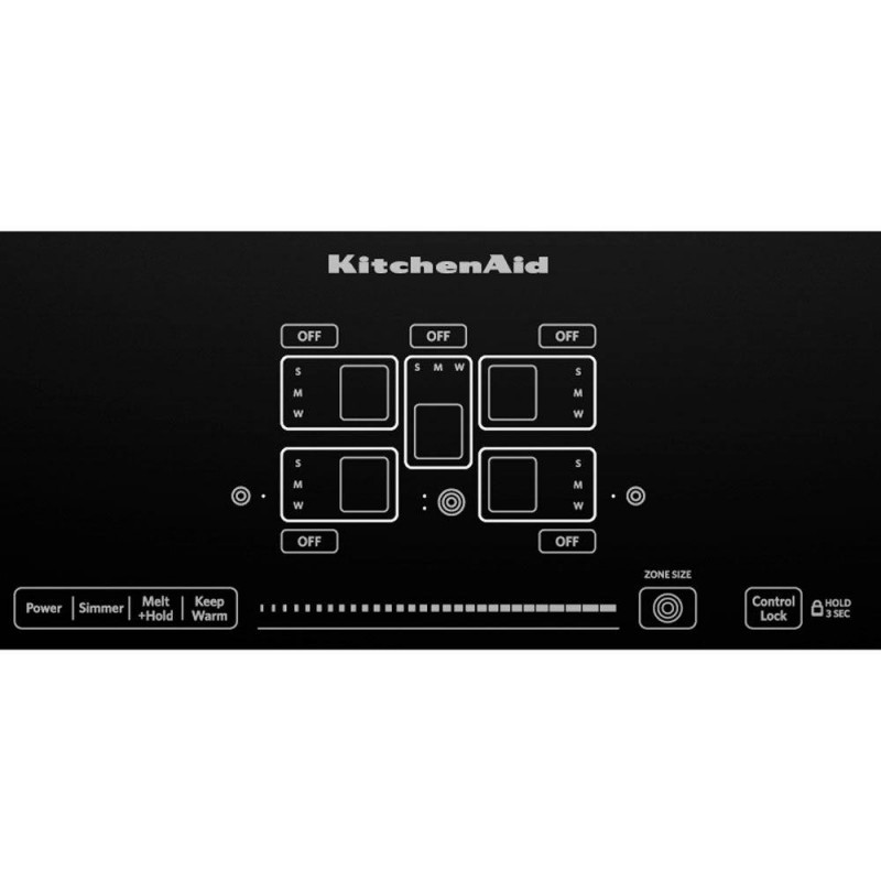 KitchenAid KECC667BSS 36 in. Radiant Ceramic Glass Electric Cooktop